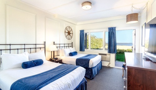 Deluxe Room, 2 Double Beds, Terrace, Bay View