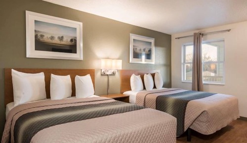 Economy Studio, 2 Queen Beds, Non Smoking