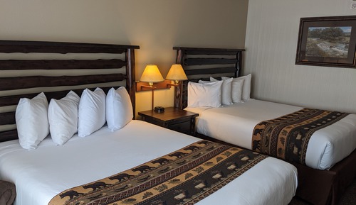 Superior Room, 2 Queen Beds, Accessible (Room with two queen pillow top beds)