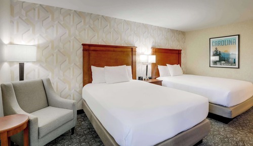 Deluxe Room, 2 Queen Beds, Refrigerator & Microwave (Upper Floor)