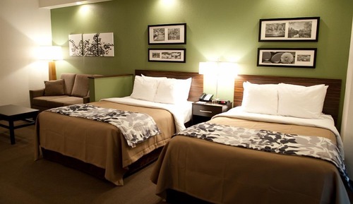 Deluxe Room, Non Smoking (2 Double Beds & Sofa Bed)