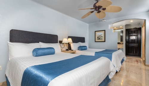 Deluxe Double Room, Patio, Pool View