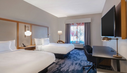 Room, 2 Queen Beds, Non Smoking (Mobility/Hearing Accessible, Tub)