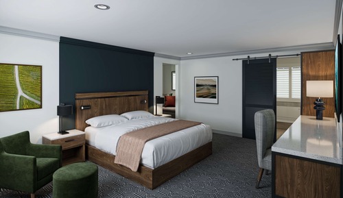 Deluxe Room, 1 King Bed with Sofa bed