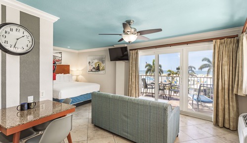 Suite, 1 King Bed with Sofa bed, Balcony (Gulf Front View)