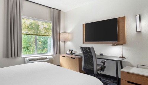 Room, 1 King Bed, Non Smoking (Mobility/Hearing Access, Roll-in Shwr)
