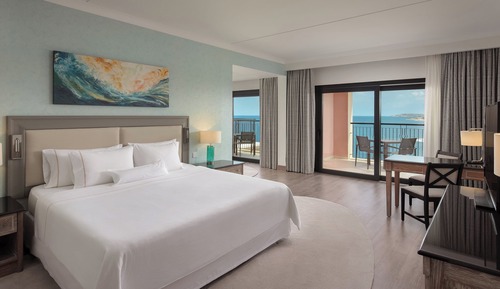Junior Suite, 1 King Bed with Sofa bed, Non Smoking, Sea View (Balcony)