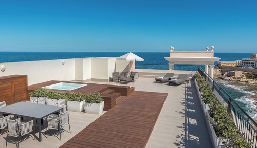 Suite, 1 King Bed with Sofa bed, Non Smoking, Sea View (Terrace)
