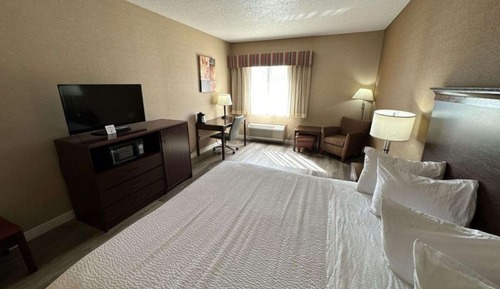 Standard Room, 1 King Bed, Accessible, Refrigerator & Microwave