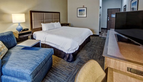 Room, 1 King Bed, Accessible, Non Smoking (Roll-in Shower)