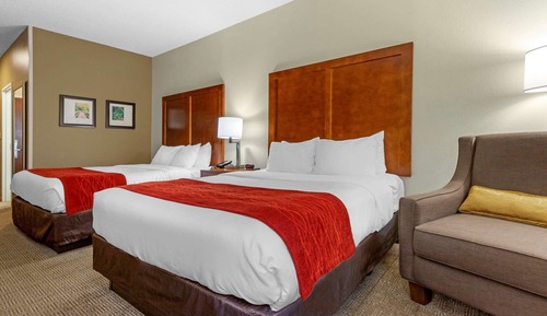 Standard Room, 2 Double Beds, Non Smoking