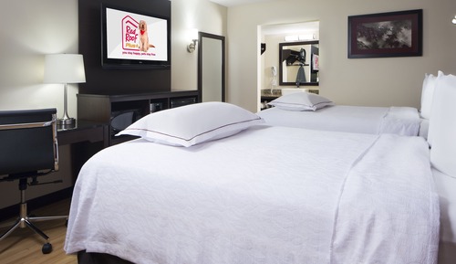 Premium Room, 2 Double Beds (Upgraded Bedding & Snack, Smoke Free)