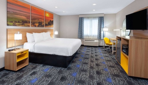 Room, 1 King Bed, Refrigerator