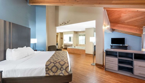 Presidential Studio Suite, 1 King Bed, Non Smoking, Pool View