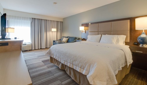 Room, 1 King Bed (Mobility & Hearing, Roll-in Shower)
