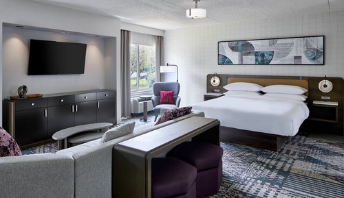 Suite, 1 King Bed with Sofa bed, Non Smoking
