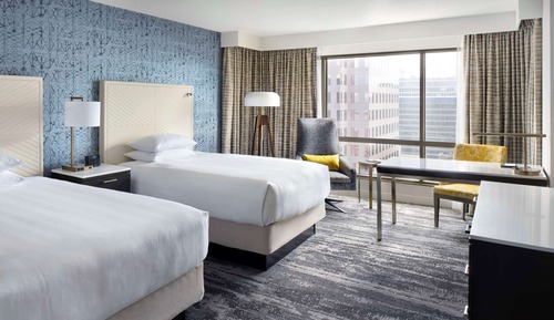 Room, 2 Double Beds, Balcony