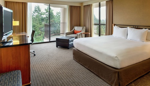 Premium Room, 1 King Bed, Balcony, Corner