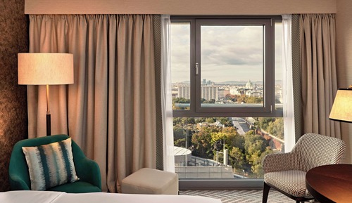 Panoramic Room, 2 Twin Beds, Corner
