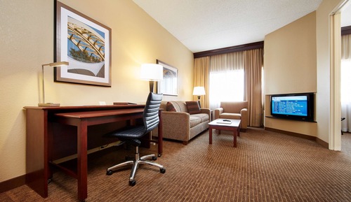 Suite, 1 King Bed, View