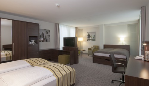 Suite, 1 King Bed with Sofa bed