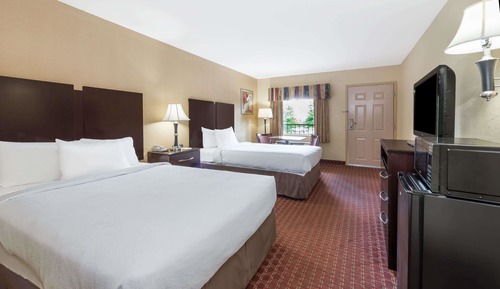 Double Room, 2 Double Beds, Smoking