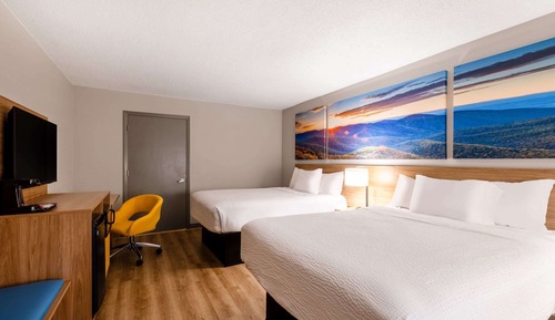 Double Room, 2 Double Beds
