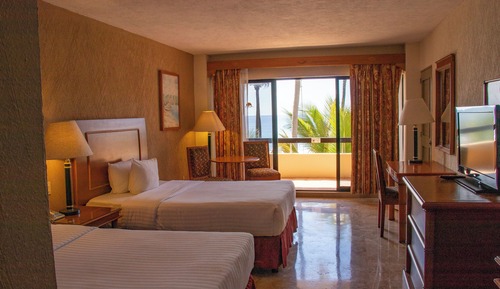 Standard Room, 2 Double Beds, Ocean View