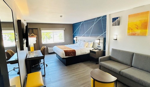 Suite, 1 King Bed with Sofa bed, Accessible, Non Smoking