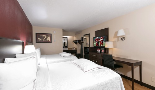 Premium Room, 2 Double Beds (Upgraded Bedding & Snack, Smoke Free)