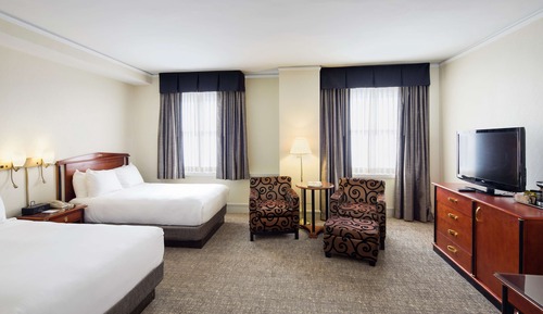 Room, 2 Double Beds, Accessible (Mobility & Hearing, Roll-in Shower)