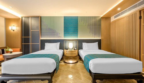 Premium Room, 2 Twin Beds, Balcony, Pool View