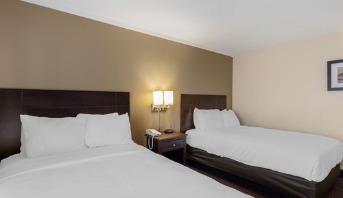Room, 2 Double Beds, City View