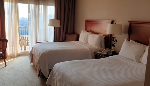 Deluxe Room, 2 Double Beds, Non Smoking, Balcony