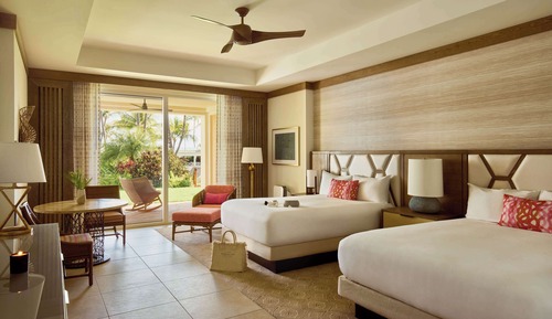 Room, 2 Queen Beds, Garden View (Wellness Room)