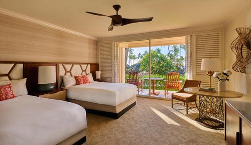 Room, 2 Queen Beds, Garden View, Ground Floor