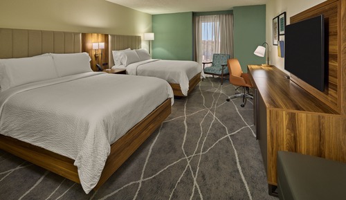 Standard Room, 2 Double Beds, Accessible Bathtub (Communications)