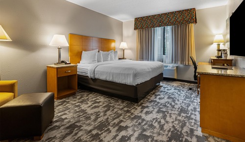 Standard Room, 1 King Bed, Accessible, Bathtub (Bathtub or Shower)