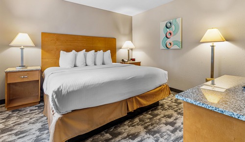 Standard Room, Multiple Beds, Accessible, Refrigerator & Microwave (1 king and 2 queen beds)