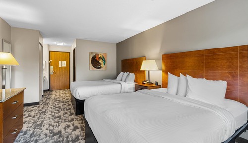 Standard Room, 2 Queen Beds, Non Smoking, Refrigerator