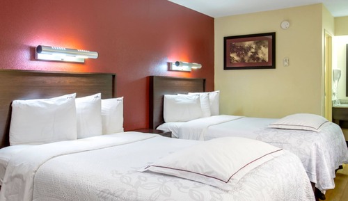 Premium Room, 2 Double Beds (Upgraded Bedding & Snack, Smoke Free)