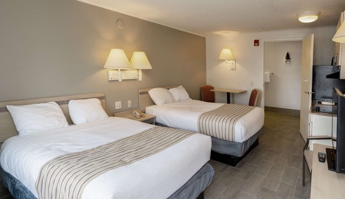 Room, 2 Double Beds, Non Smoking (Efficiency)