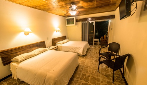 Beachfront Room 2 Double Beds