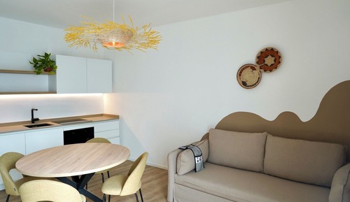 City Apartment, 1 King Bed with Sofa bed