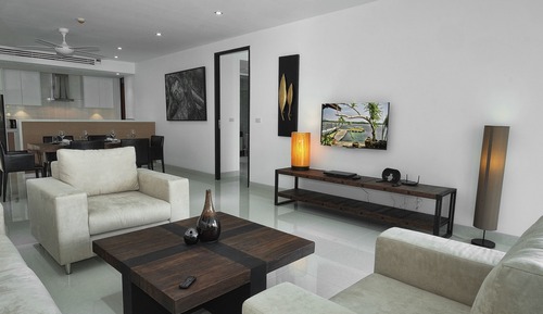 Luxury Apartment, 2 Bedrooms, Kitchenette, Partial Sea View