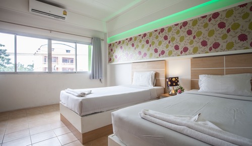 Standard Twin Room, 2 Twin Beds, City View (Air-Condition)
