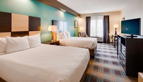 Standard Room, 2 Queen Beds, Non Smoking, Refrigerator