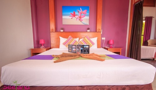 Signature Bungalow, 2 Bedrooms, Terrace, Beach View