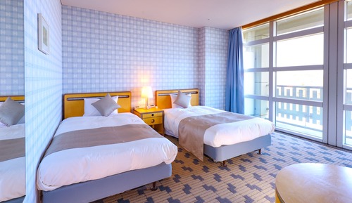 Standard Japanese-Western-Style Twin Room - Indoor Bath - Non-Smoking