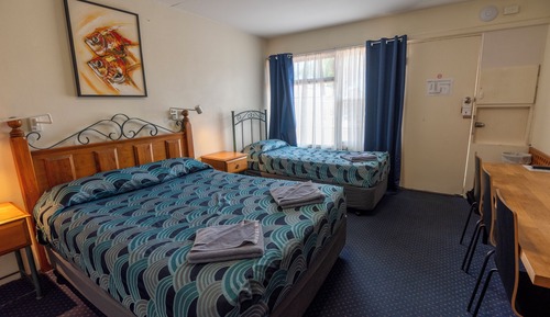 Motel Room - Double and One Single